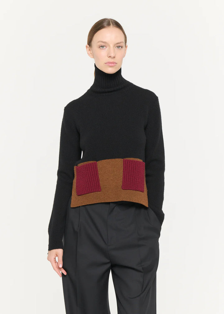 PLAN C CASHMERE TURTLENECK