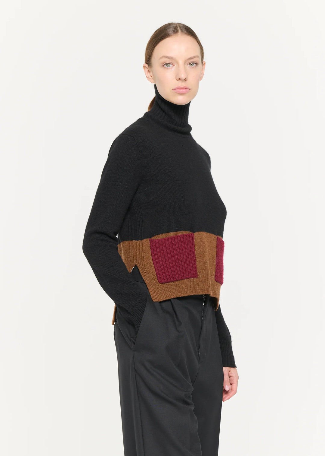 PLAN C CASHMERE TURTLENECK