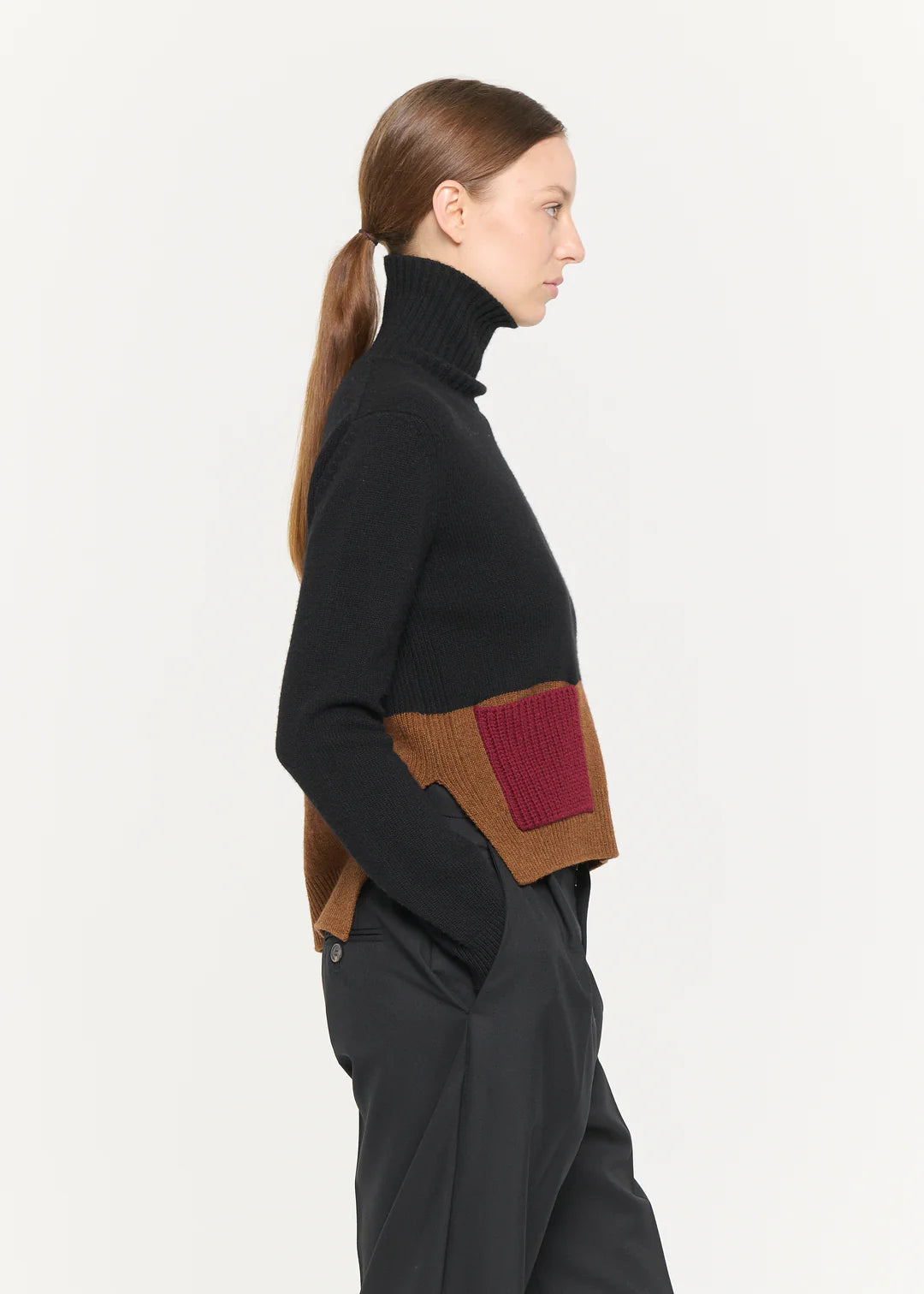 PLAN C CASHMERE TURTLENECK