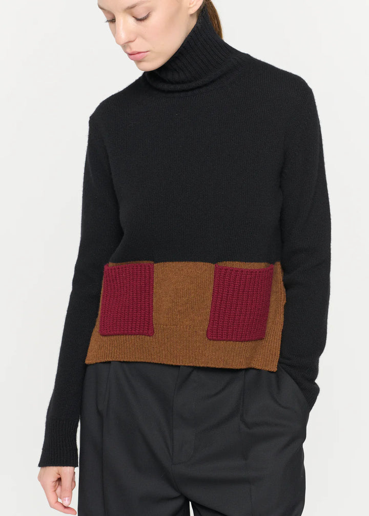 PLAN C CASHMERE TURTLENECK