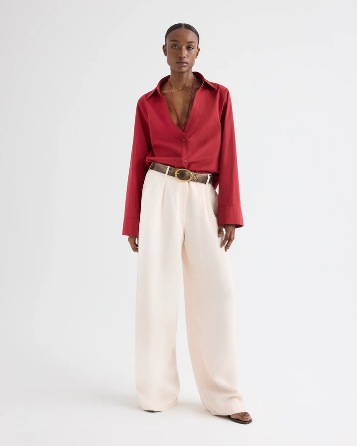 TWP DEEP V RELAXED SHIRT