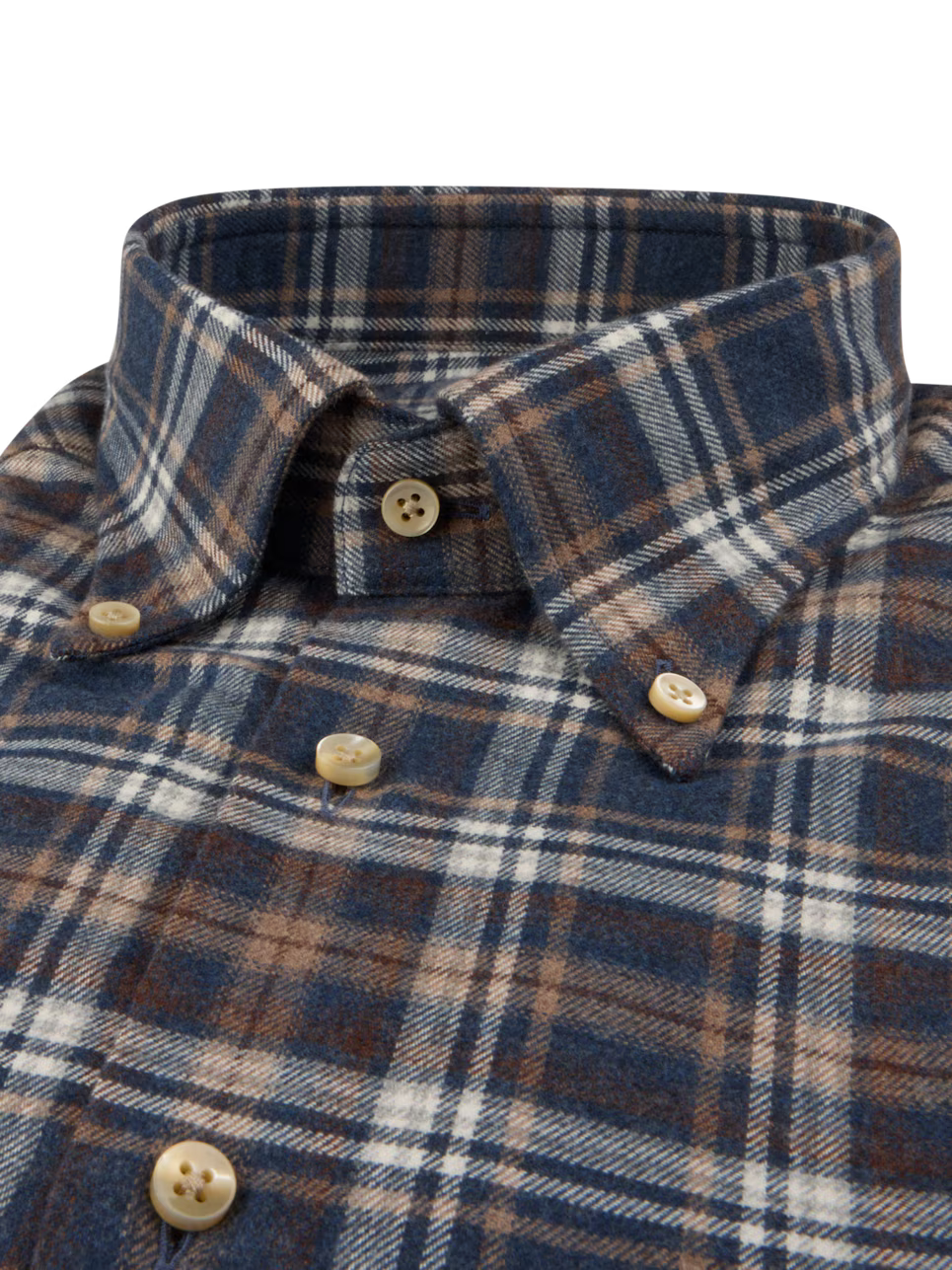 Stenströms Plaid Cotton Flannel Shirt, product image