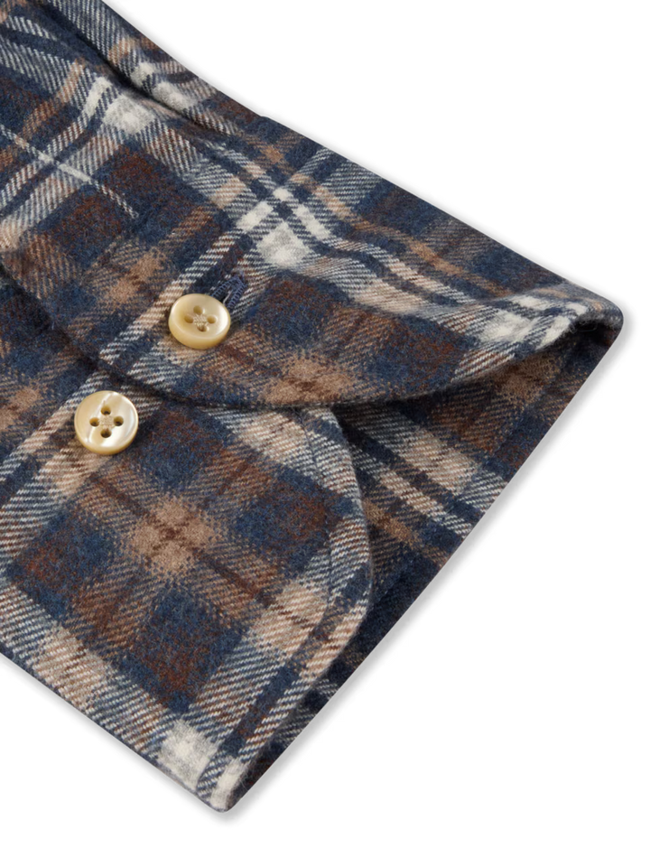 Stenströms Plaid Cotton Flannel Shirt, product image