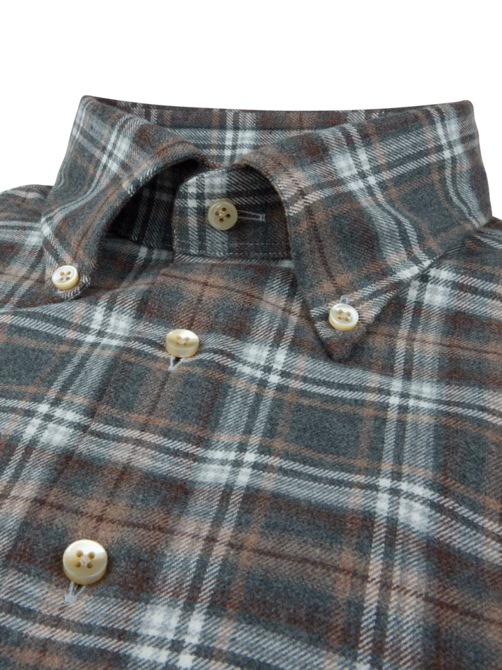 Stenströms Plaid Cotton Flannel Shirt, product image