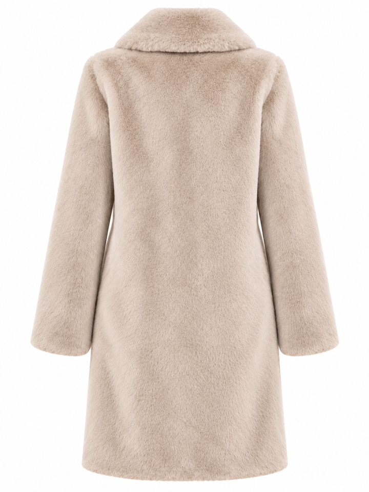 HERNO FAUX FUR COAT
