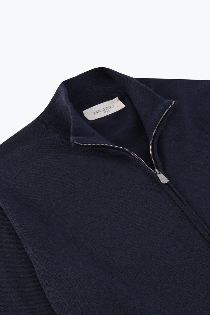 PIACENZA ZIP CARDIGAN