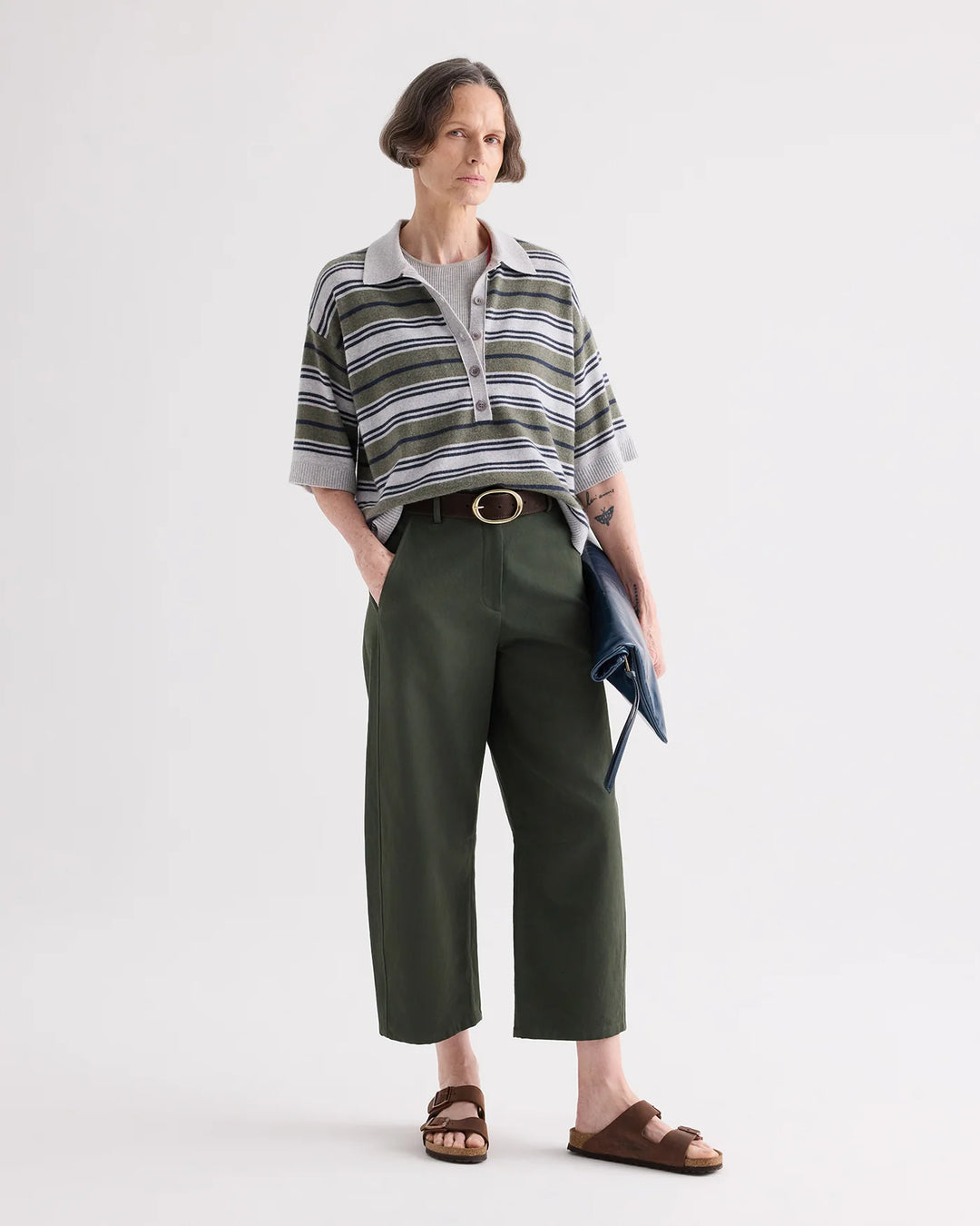 TWP SLOUCHY BOYFRIEND TROUSERS IN ROSEN