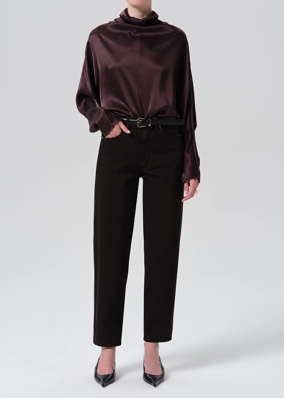 CITIZENS OF HUMANITY ILARIA DRAPED TOP