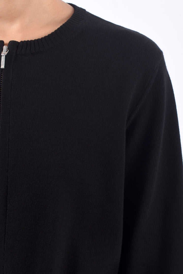 LARS ANDERSSON CROPPED ZIP CARDIGAN