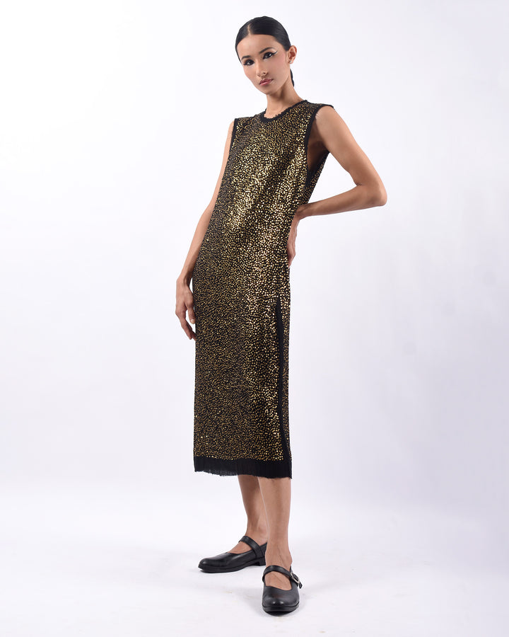 LARS ANDERSSON SEQUIN DRESS