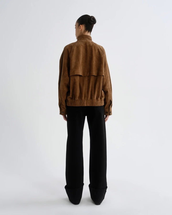 AGOLDE SUEDE BLAIR JACKET
