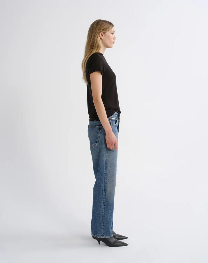 AGOLDE LONG LINE ADINE TEE