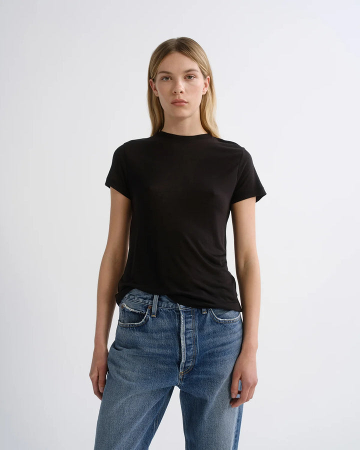 AGOLDE LONG LINE ADINE TEE