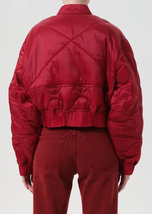 AGOLDE IONA QUILTED JACKET
