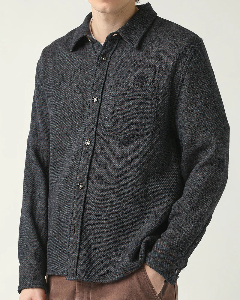 CORRIDOR GREY TWILL SHIRT