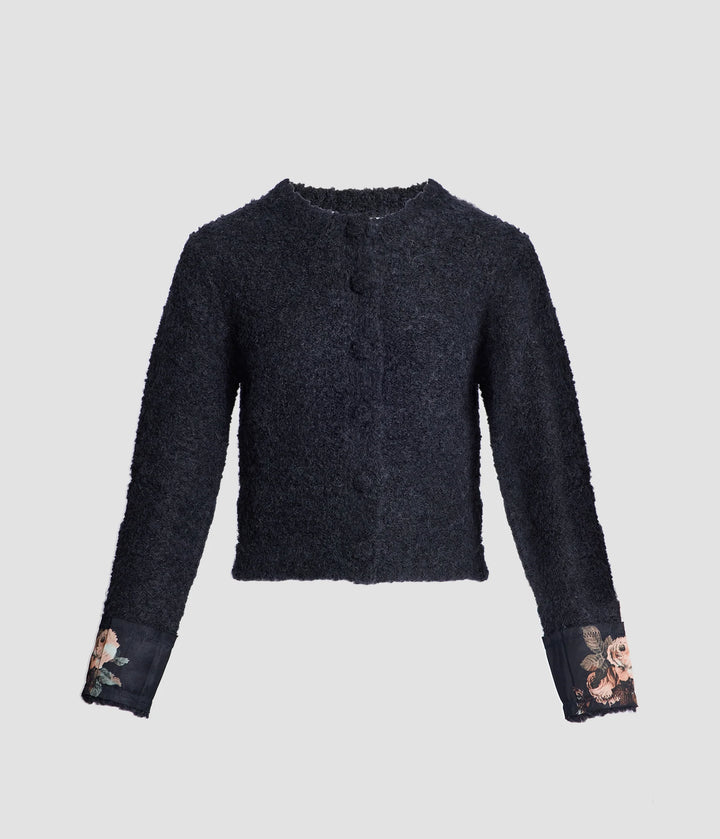 ERDEM BOUCLE CARDIGAN