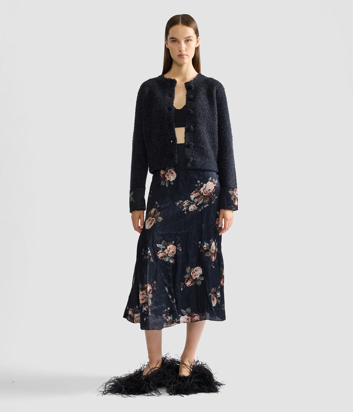 ERDEM BOUCLE CARDIGAN