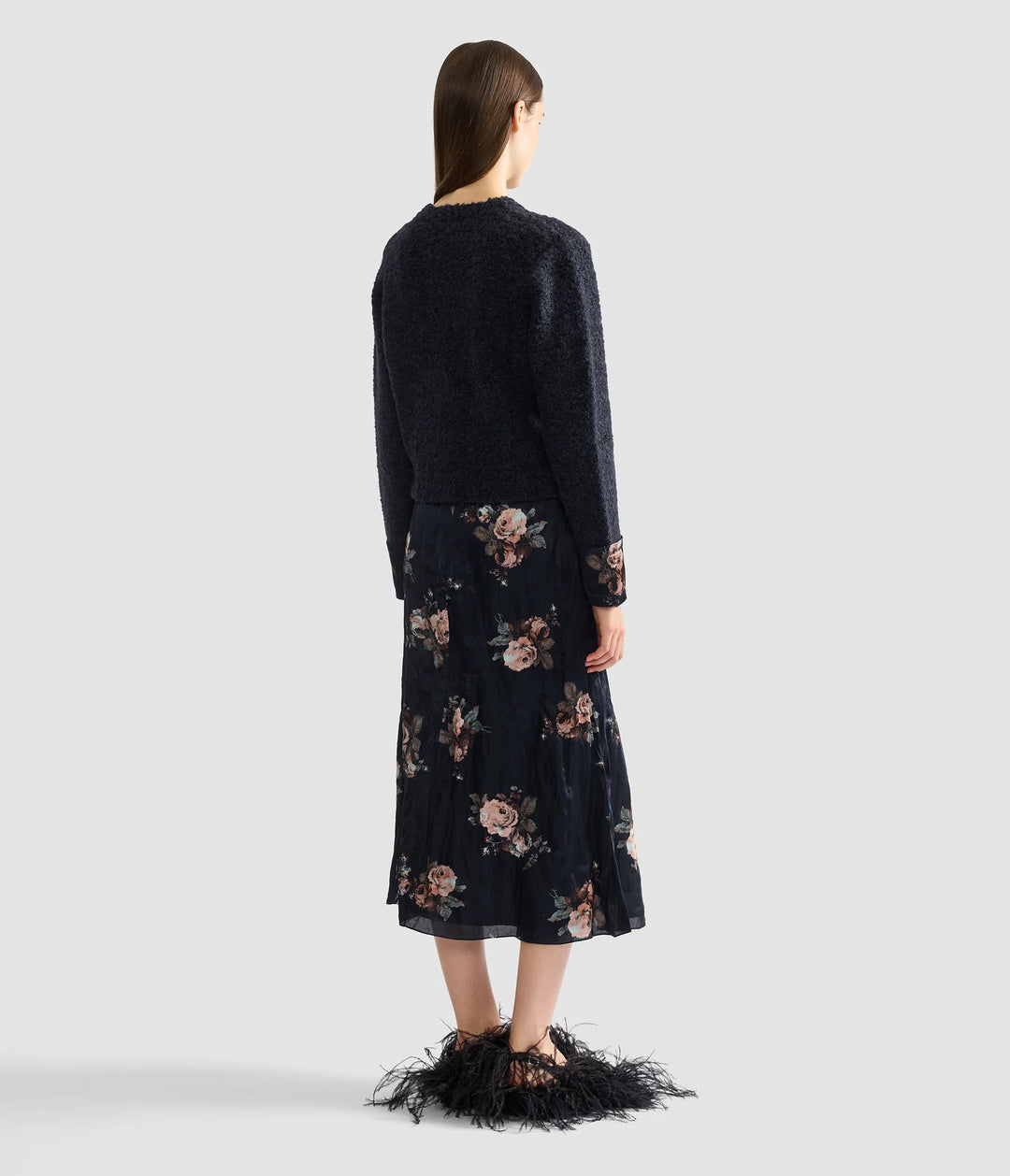 ERDEM BOUCLE CARDIGAN