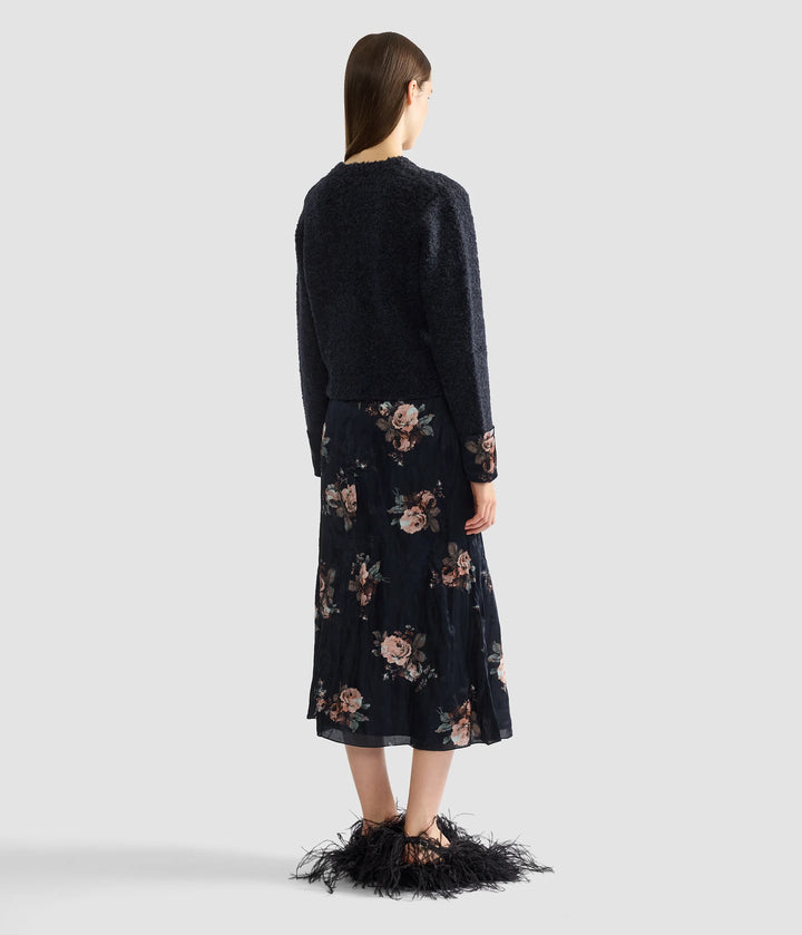 ERDEM BOUCLE CARDIGAN