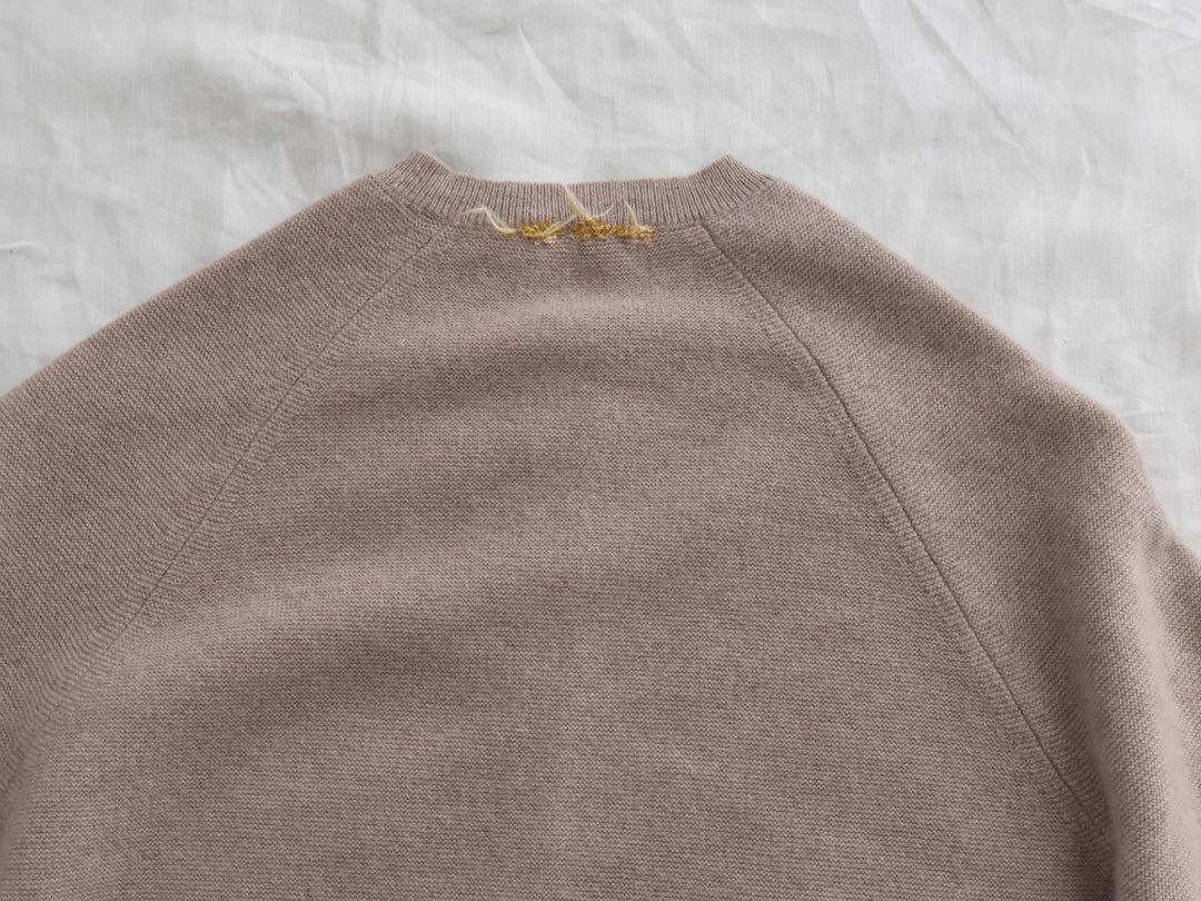MAKIE ANTONIA ROSSI HAND-EMBROIDERED CASHMERE CARDIGAN