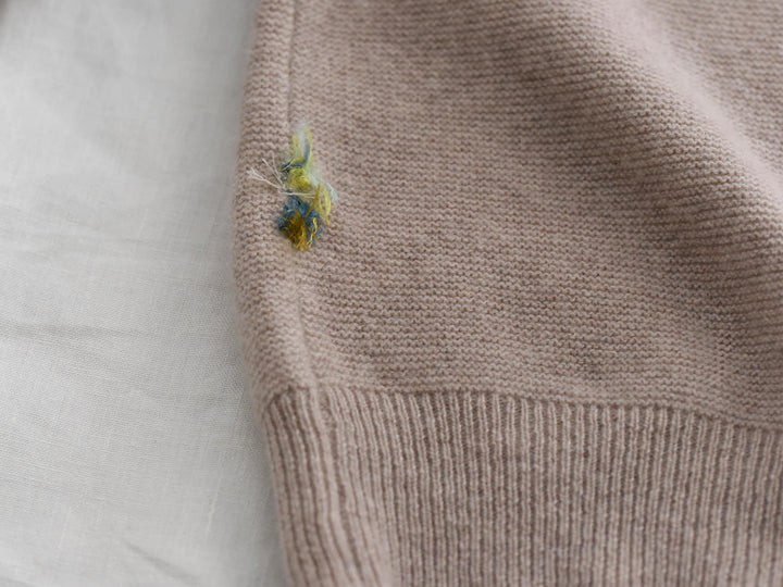 MAKIE ANTONIA ROSSI HAND-EMBROIDERED CASHMERE CARDIGAN