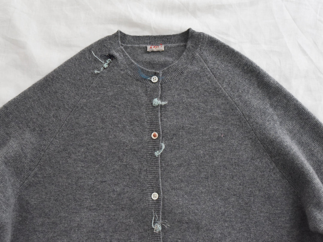 MAKIE ANTONIA ROSSI HAND-EMBROIDERED CASHMERE CARDIGAN