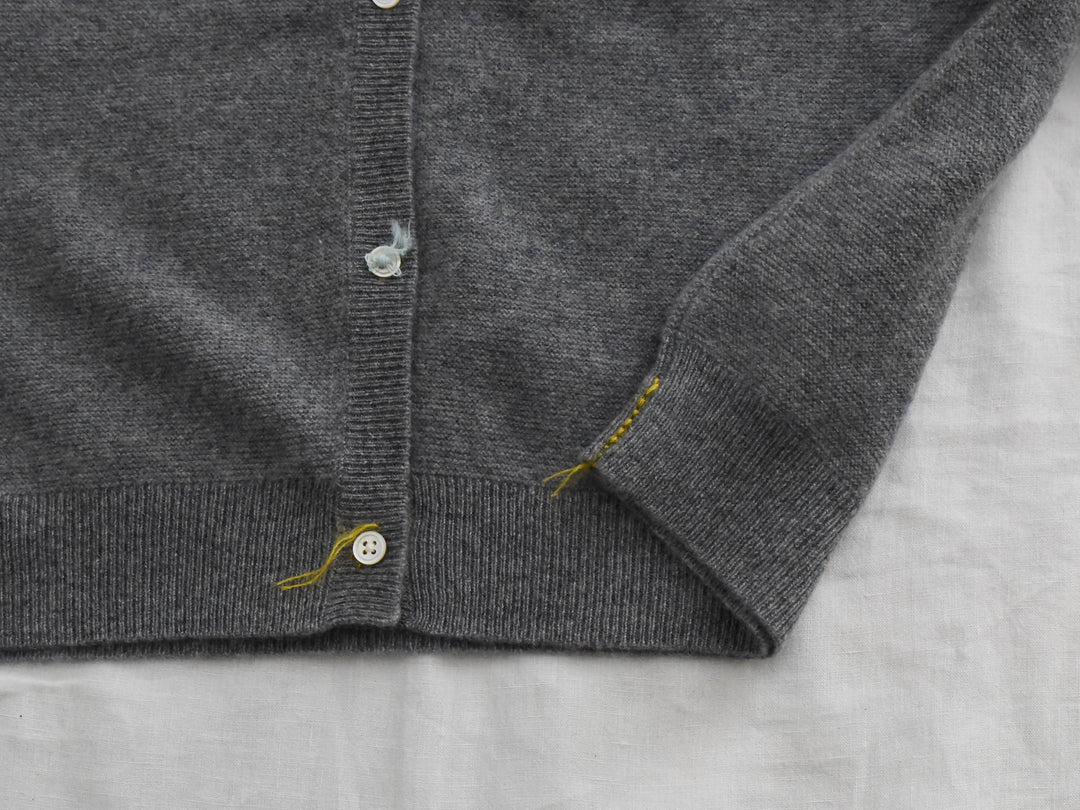 MAKIE ANTONIA ROSSI HAND-EMBROIDERED CASHMERE CARDIGAN