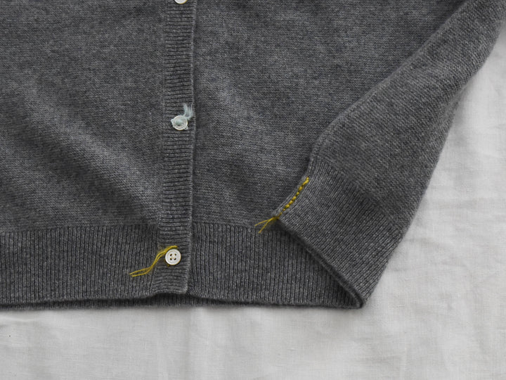 MAKIE ANTONIA ROSSI HAND-EMBROIDERED CASHMERE CARDIGAN