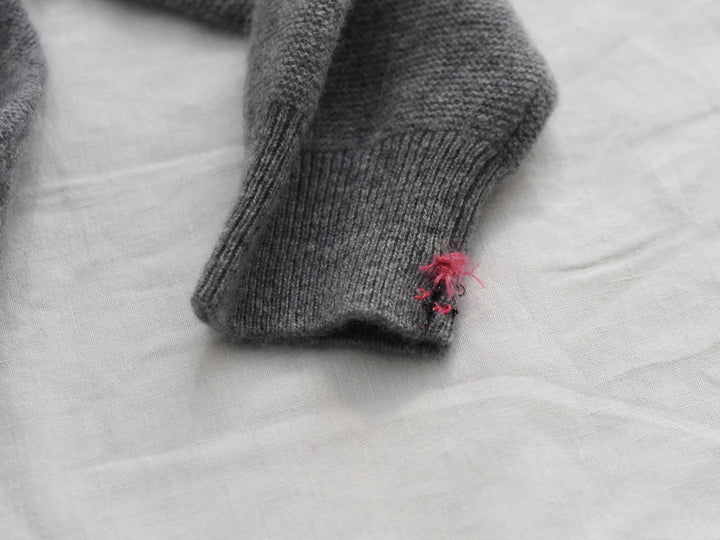 MAKIE ANTONIA ROSSI HAND-EMBROIDERED CASHMERE CARDIGAN