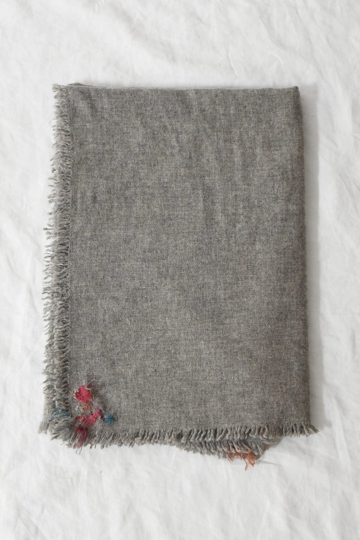 MAKIE ANTINIA ROSSI HAND-EMBROIDERED CASHMERE SCARF