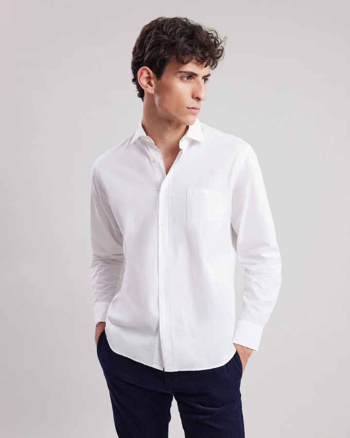 HARTFORD PEACH TWILL SHIRT