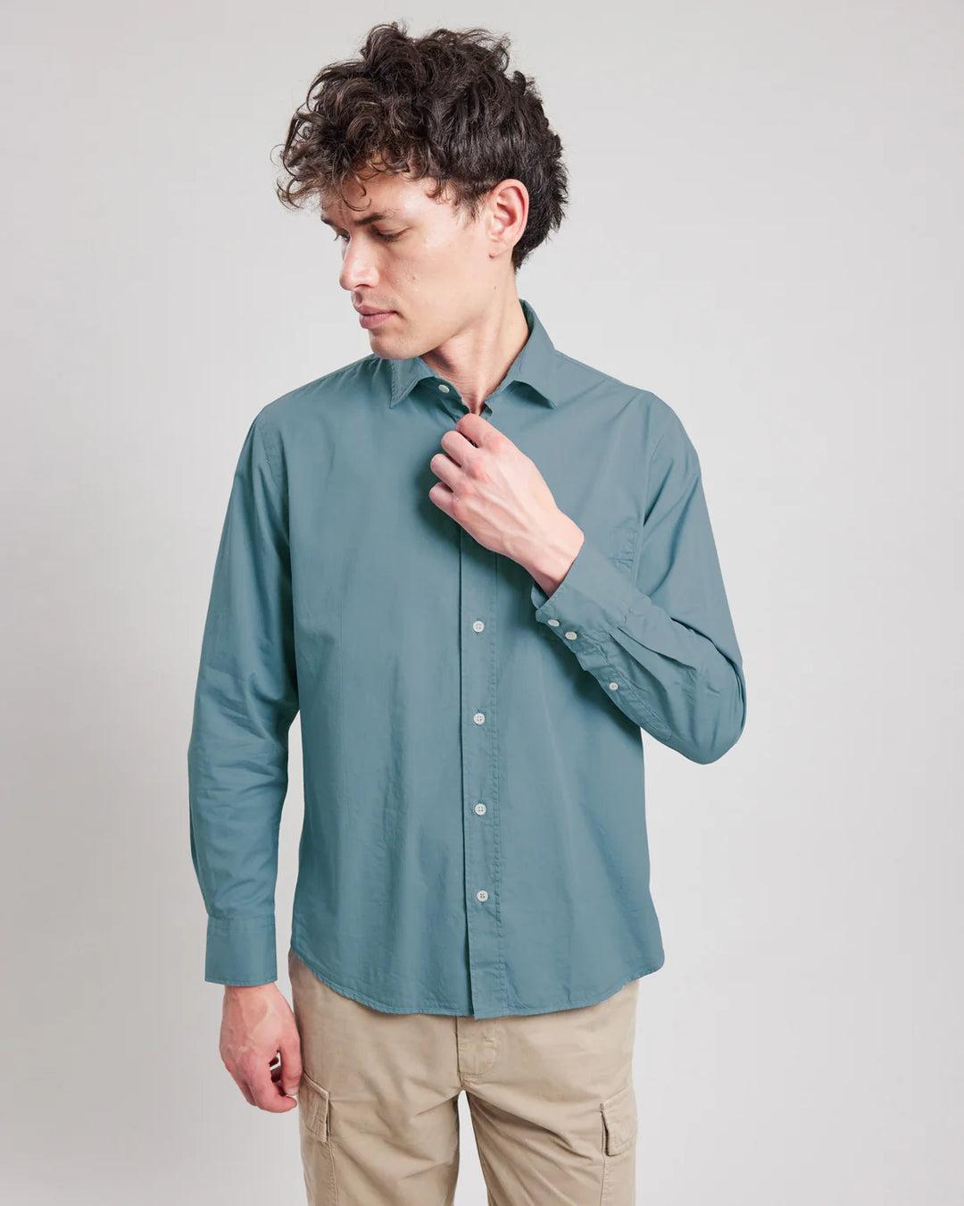 HARTFORD PEACH TWILL SHIRT