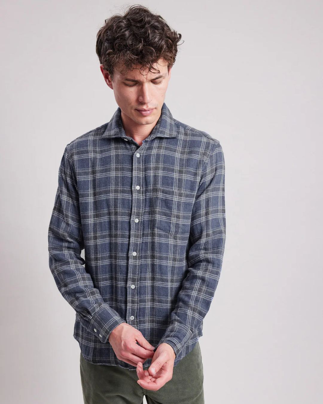 HARTFORD DOUBLE FACE FLANNEL SHIRT