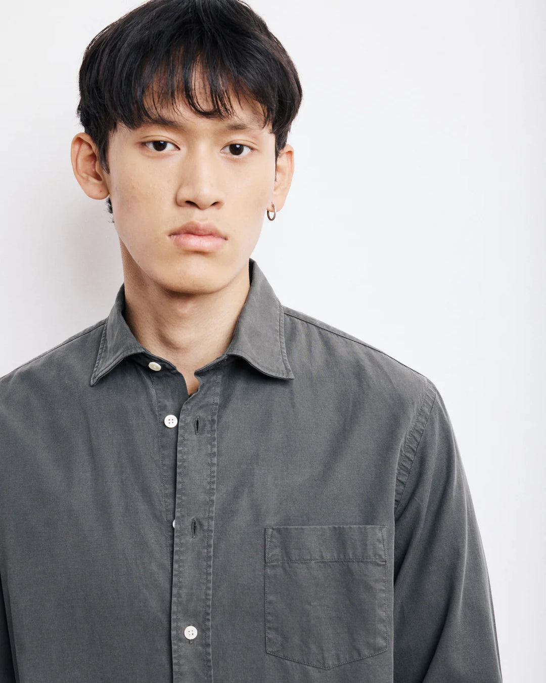 HARTFORD PAUL TENCEL & COTTON SHIRT