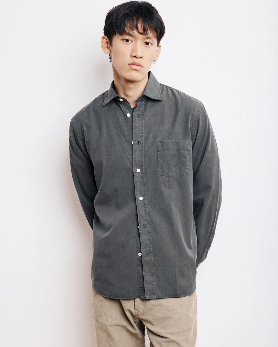 HARTFORD PAUL TENCEL & COTTON SHIRT