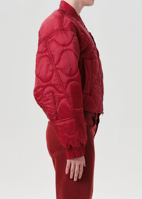 AGOLDE IONA QUILTED JACKET