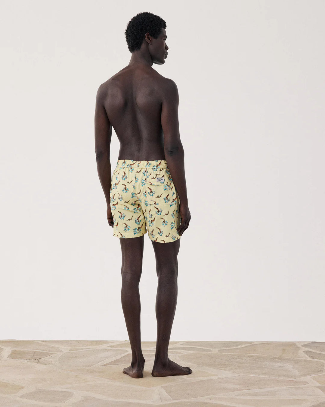 HARTFORD PRINT SWIM TRUNKS