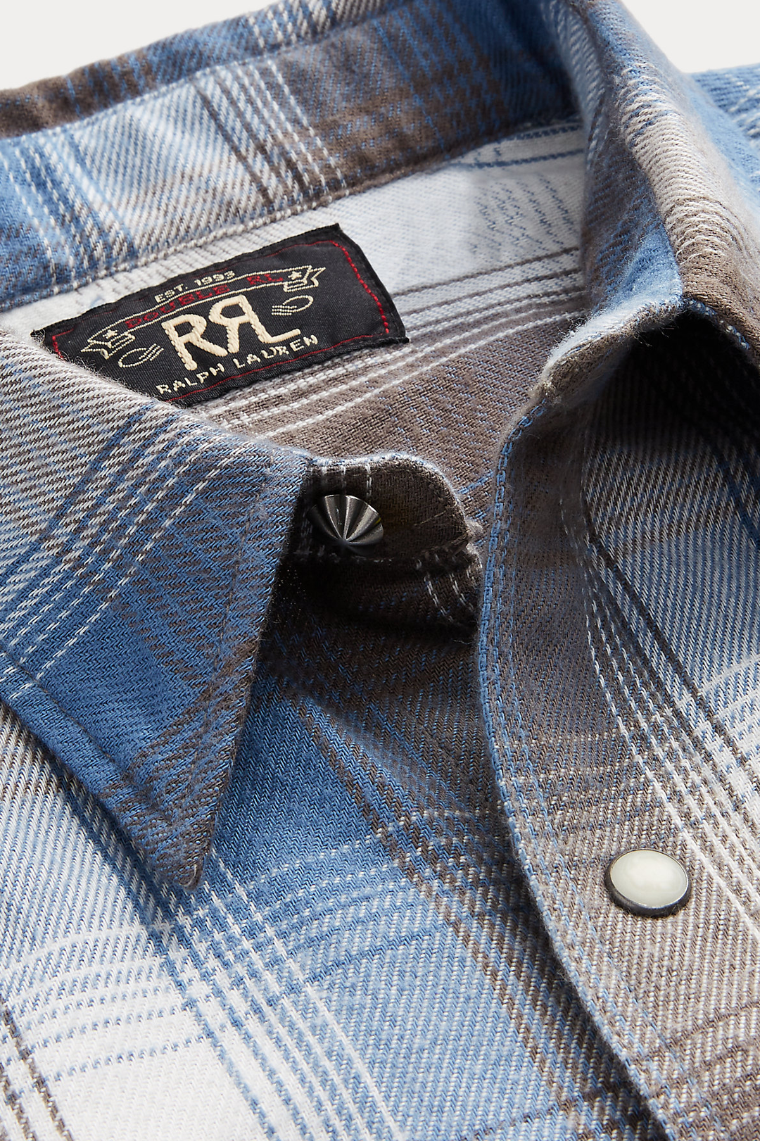 RRL Blue Western Workshirt – Lawrence Covell