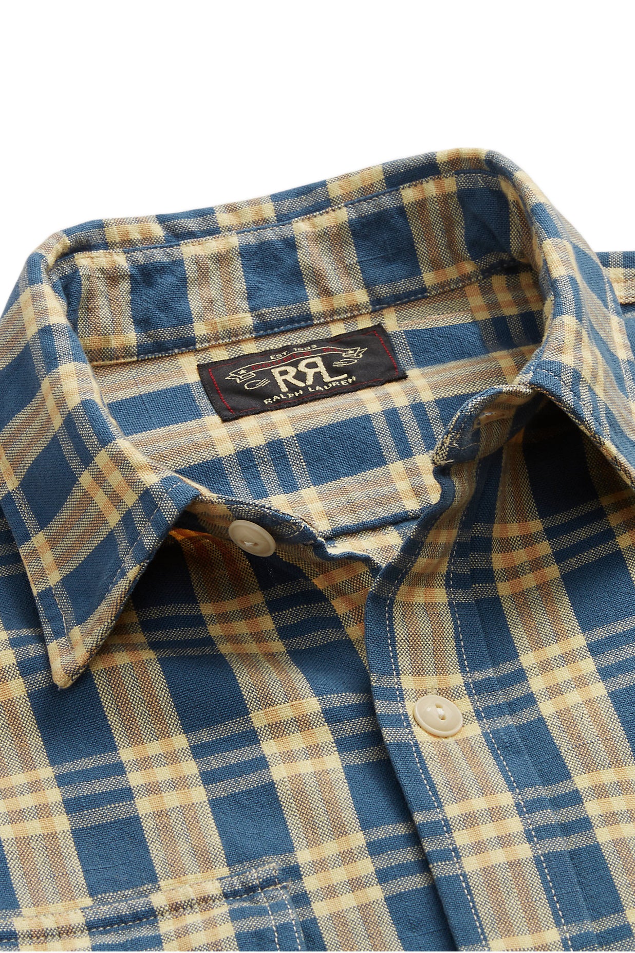 RRL Plaid Woven Workshirt – Lawrence Covell