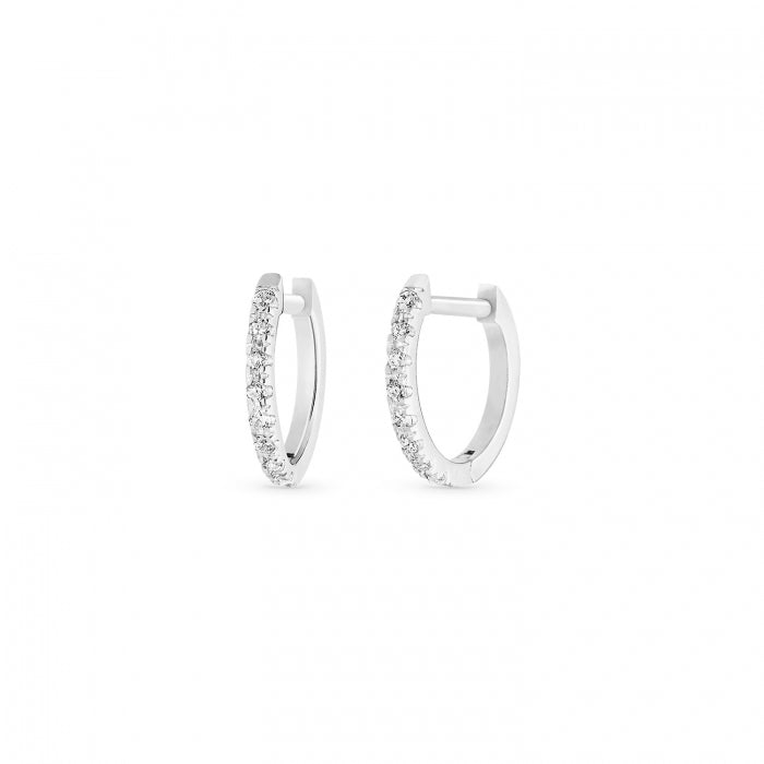 GINETTE BE MINE DIAMOND HOOPS