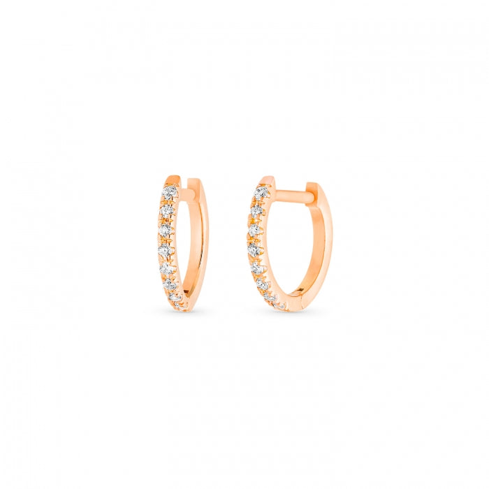 GINETTE BE MINE DIAMOND HOOPS