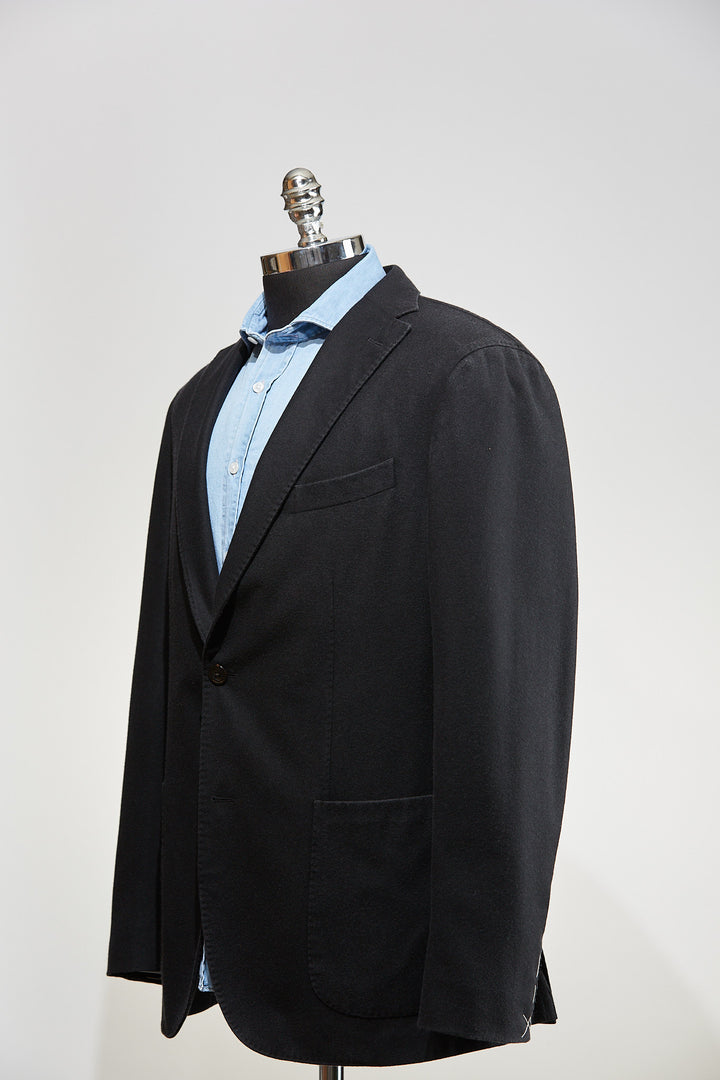 Boglioli Micron Wool Jacket in Black