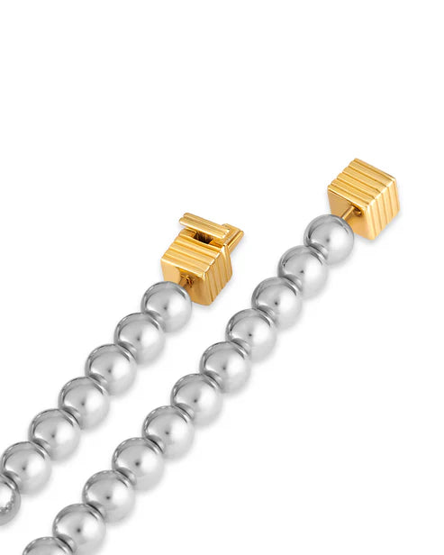 IVI KELLY METAL BEAD BRACELET