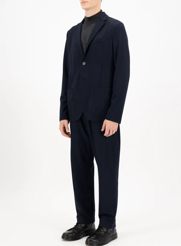 HARRIS WHARF LONDON SUPERFINE MERINO BLAZER