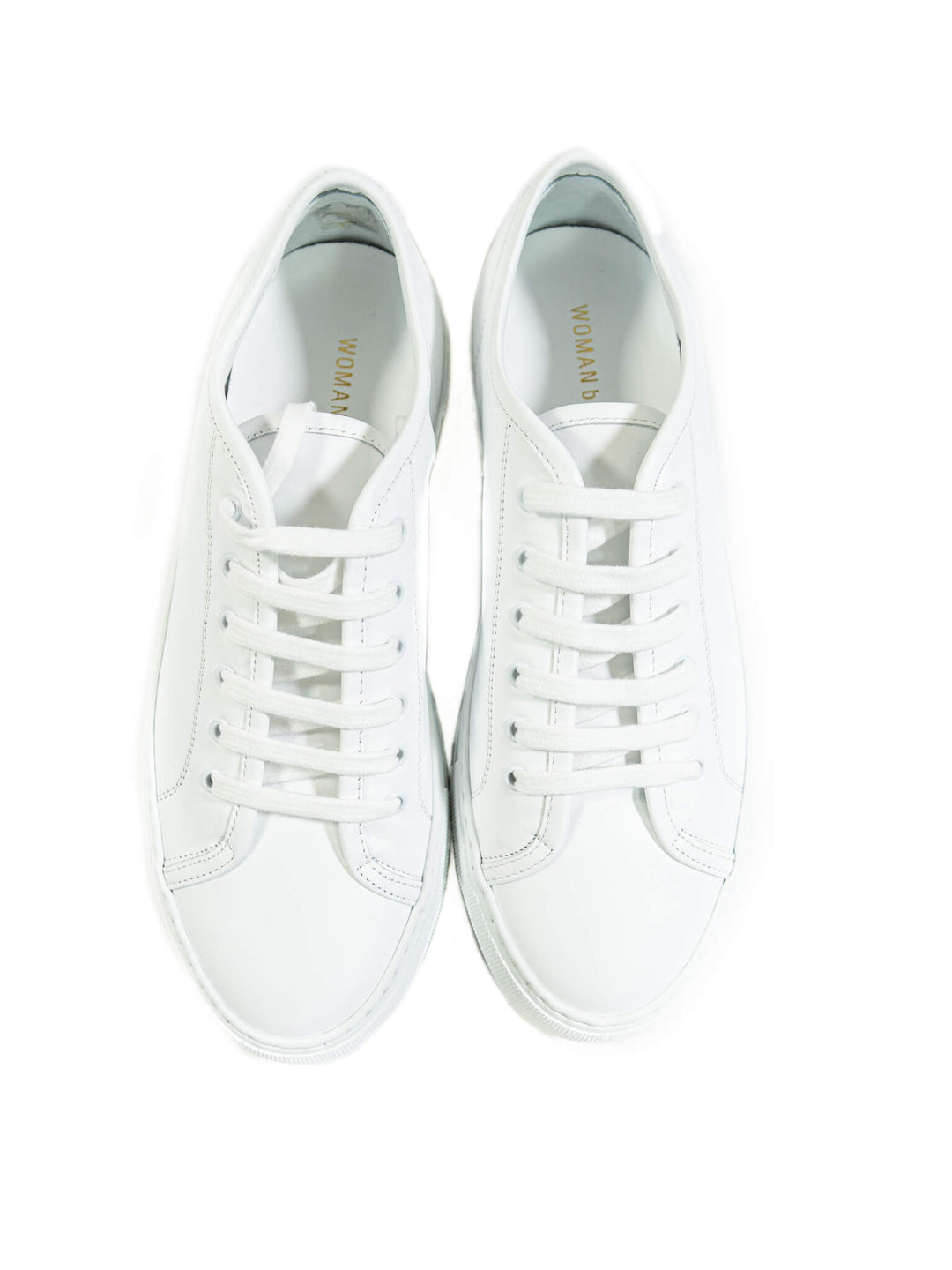 COMMON PROJECTS TOURNAMENT LEATHER SNEAKER - WHITE