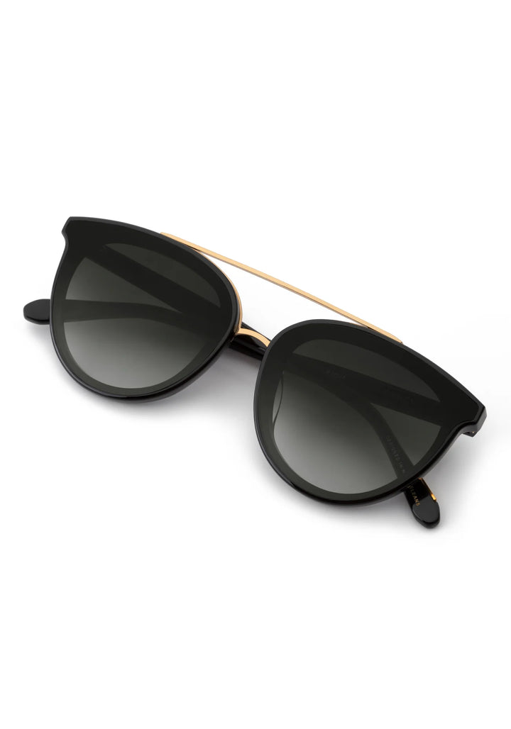 KREWE | CLIO NYLON | 24K BLACK + SHADOW