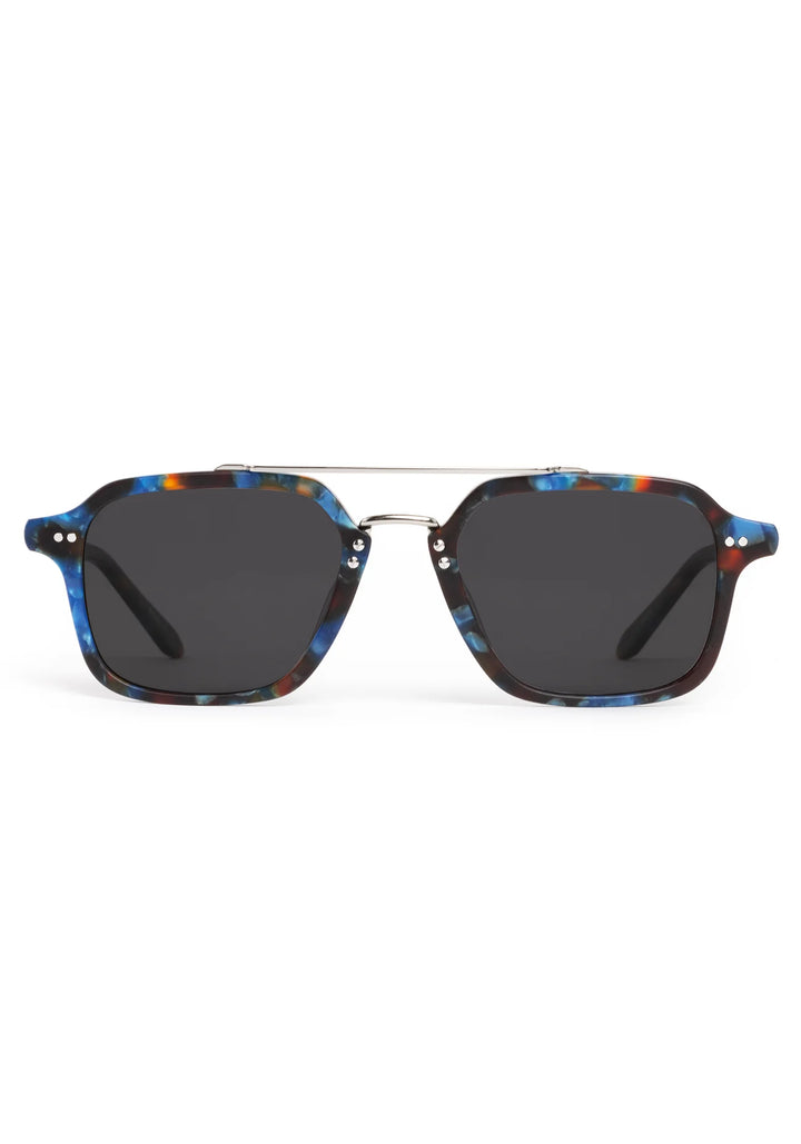 KREWE | COLTON | MATTE BLUE STEEL SILVER POLARIZED