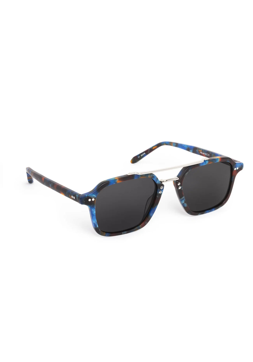 KREWE | COLTON | MATTE BLUE STEEL SILVER POLARIZED