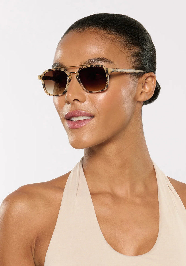 KREWE | COLTON | MATTE OYSTER 18K