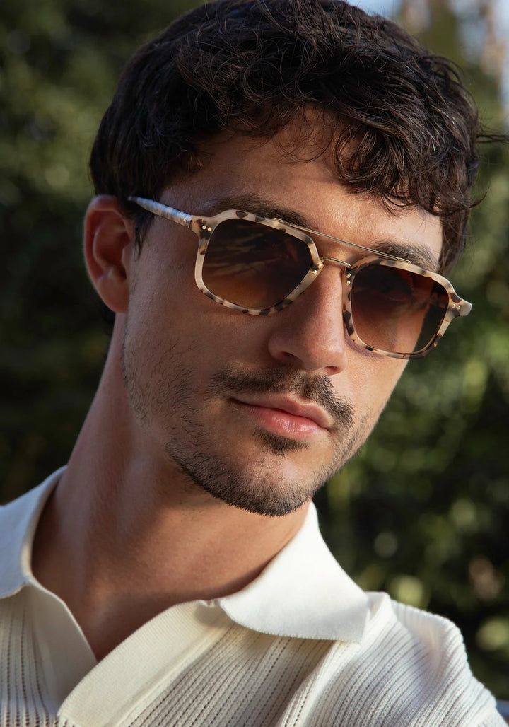 KREWE | COLTON | MATTE OYSTER 18K